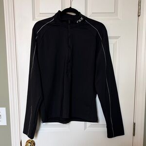 VSX Black Long Sleeve Athletic Zip Jacket